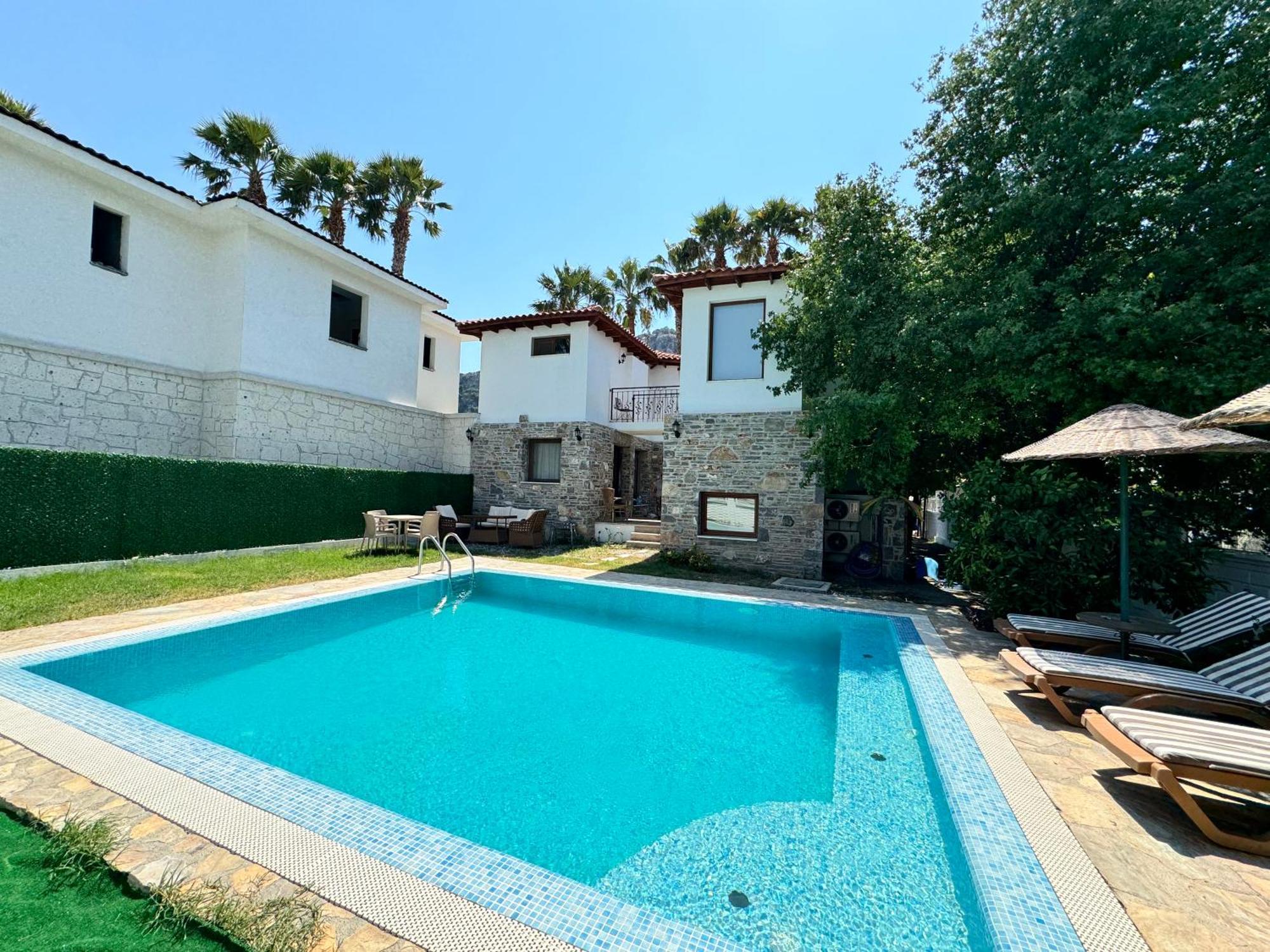 Villa Merry - Dalyan Stonehouse With Palmtrees, 50M To River Ortaca  Exterior photo